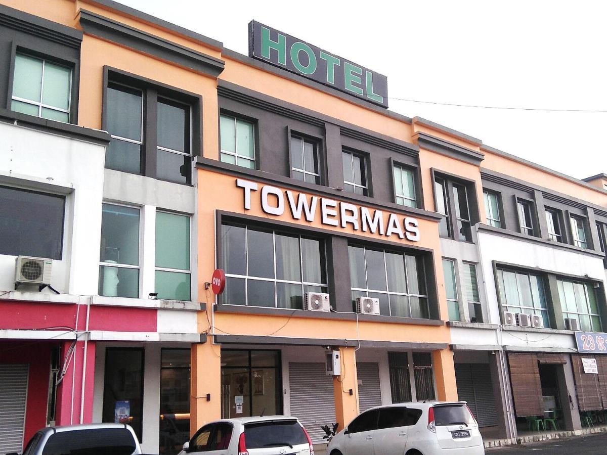 Oyo 90105 Towermas Hotel Sibu Bagian luar foto